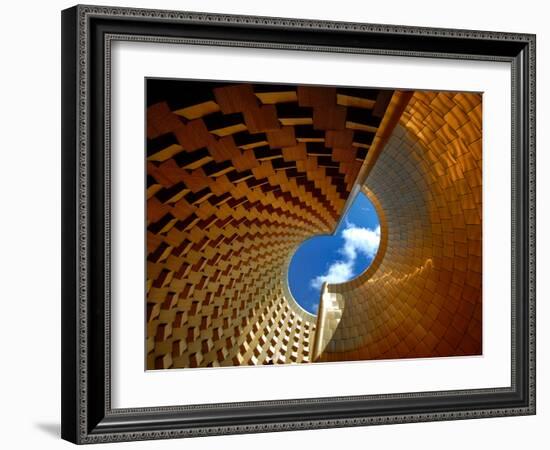 Industrial Volcano-Philippe Manguin-Framed Photographic Print