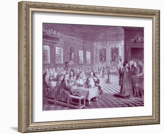 Industry and Idleness by William Hogarth-William Hogarth-Framed Giclee Print