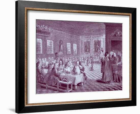 Industry and Idleness by William Hogarth-William Hogarth-Framed Giclee Print