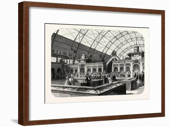 Industry Exhibition Universal. the Oriental Products. Paris-null-Framed Giclee Print