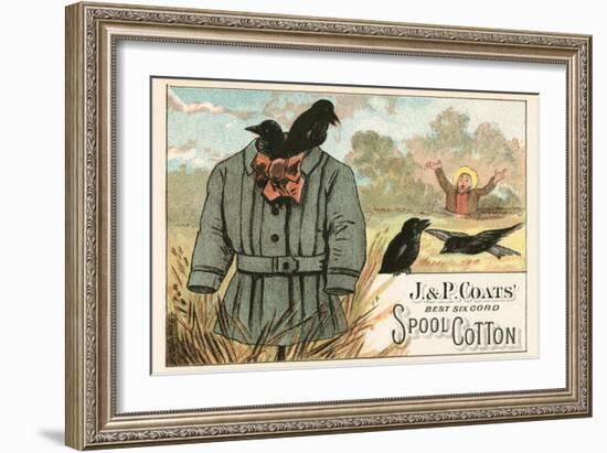 Ineffective Scarecrow-null-Framed Art Print