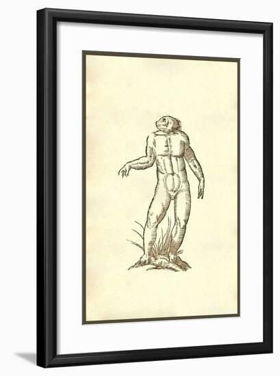 Infans Capite Canino-Ulisse Aldrovandi-Framed Art Print