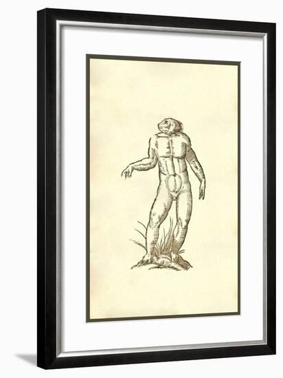 Infans Capite Canino-Ulisse Aldrovandi-Framed Art Print