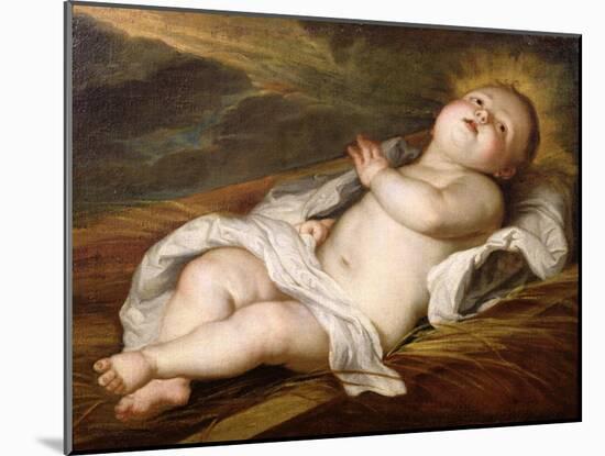 Infant Christ-Sir Anthony Van Dyck-Mounted Giclee Print