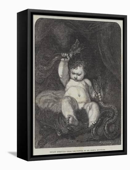 Infant Hercules-Sir Joshua Reynolds-Framed Premier Image Canvas
