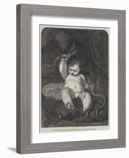 Infant Hercules-Sir Joshua Reynolds-Framed Giclee Print