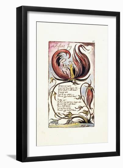 Infant Joy, 1789-William Blake-Framed Giclee Print