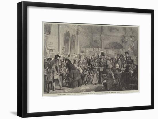 Infant Orphan Election at the London Tavern, Polling-George Elgar Hicks-Framed Giclee Print