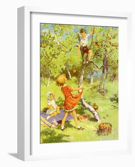 Infant School Illustrations, UK-null-Framed Giclee Print