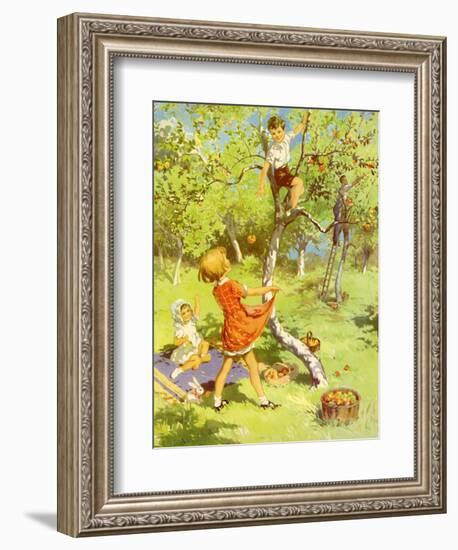 Infant School Illustrations, UK-null-Framed Giclee Print