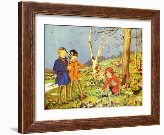 Infant School Illustrations, UK-null-Framed Giclee Print