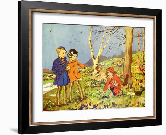 Infant School Illustrations, UK-null-Framed Giclee Print