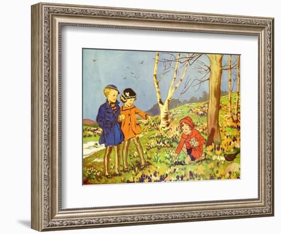 Infant School Illustrations, UK-null-Framed Giclee Print