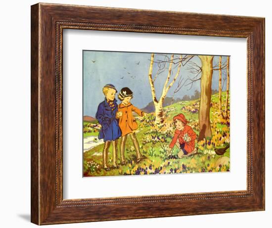 Infant School Illustrations, UK-null-Framed Giclee Print