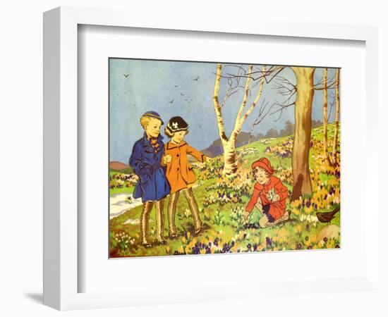 Infant School Illustrations, UK-null-Framed Giclee Print