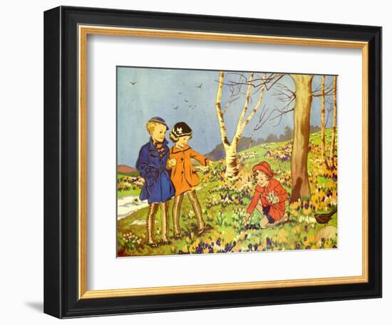 Infant School Illustrations, UK-null-Framed Giclee Print