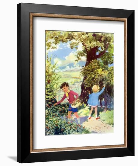 Infant School Illustrations, UK-null-Framed Giclee Print