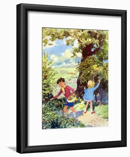 Infant School Illustrations, UK-null-Framed Giclee Print