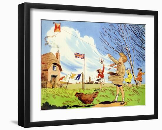 Infant School Illustrations, UK-null-Framed Giclee Print