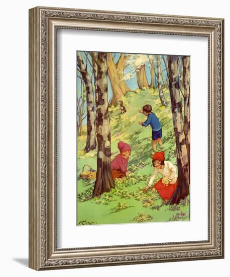 Infant School Illustrations, UK-null-Framed Giclee Print