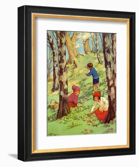 Infant School Illustrations, UK-null-Framed Giclee Print