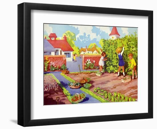 Infant School Illustrations, UK-null-Framed Giclee Print