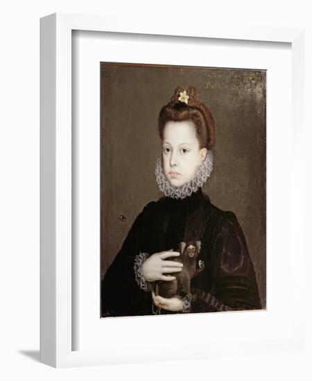 Infanta Isabella Clara Eugenia, Daughter of Philip II of Spain-Alonso Sanchez Coello-Framed Giclee Print