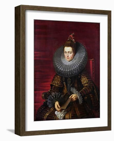 Infanta Isabella Clara Eugenia, Regent of the Netherlands-Peter Paul Rubens-Framed Giclee Print