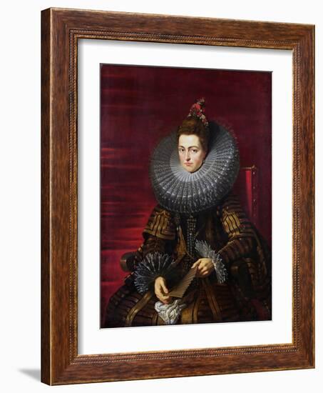 Infanta Isabella Clara Eugenia, Regent of the Netherlands-Peter Paul Rubens-Framed Giclee Print