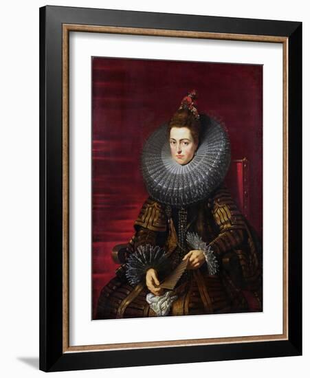 Infanta Isabella Clara Eugenia, Regent of the Netherlands-Peter Paul Rubens-Framed Giclee Print