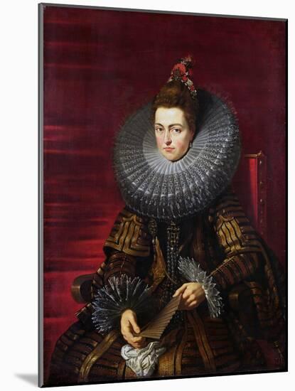 Infanta Isabella Clara Eugenia, Regent of the Netherlands-Peter Paul Rubens-Mounted Giclee Print