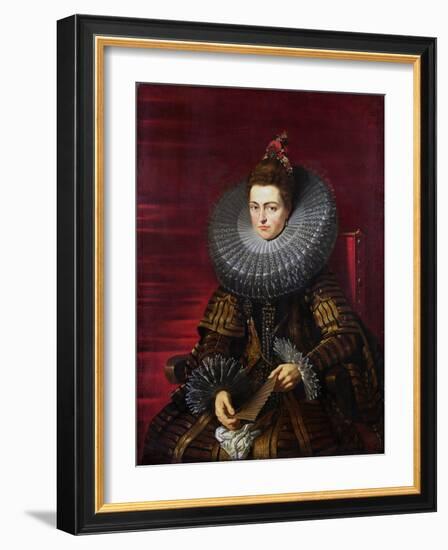 Infanta Isabella Clara Eugenia, Regent of the Netherlands-Peter Paul Rubens-Framed Giclee Print