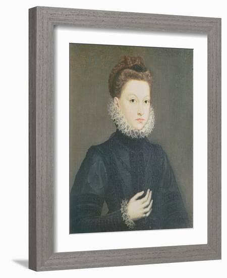 Infanta Isabella Clara Eugenia-Sofonisba Anguissola-Framed Giclee Print