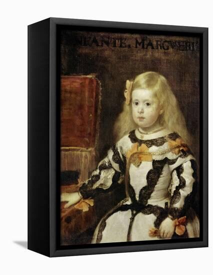 Infanta Margarita Teresa (1651-167)-Diego Velazquez-Framed Premier Image Canvas