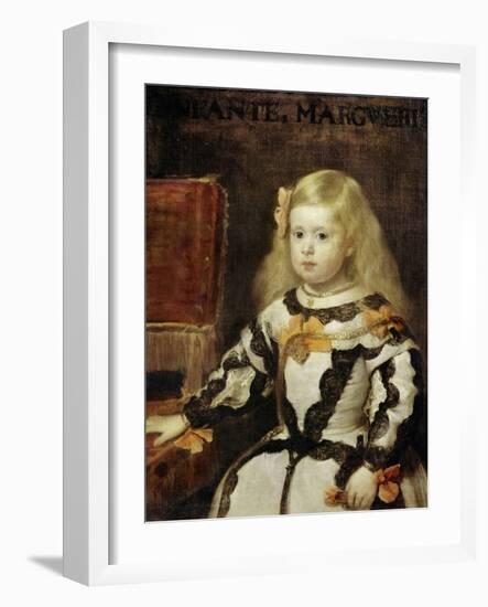 Infanta Margarita Teresa (1651-167)-Diego Velazquez-Framed Giclee Print