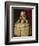 Infanta Margarita Teresa in White Garb-Diego Velazquez-Framed Giclee Print