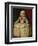 Infanta Margarita Teresa in White Garb-Diego Velazquez-Framed Giclee Print