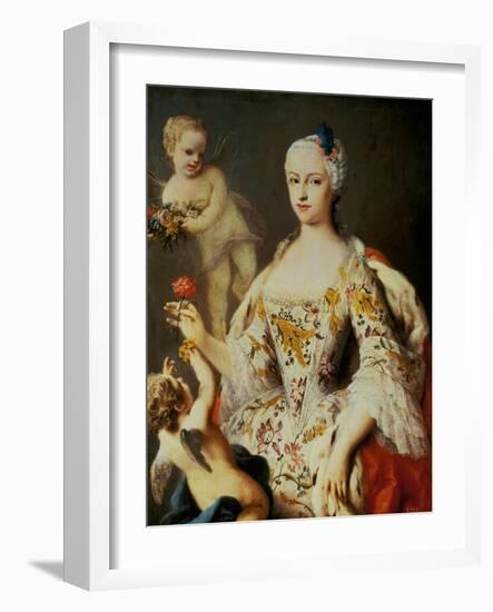 Infanta Maria Antonia Ferdinanda-Jacopo Amigoni-Framed Giclee Print