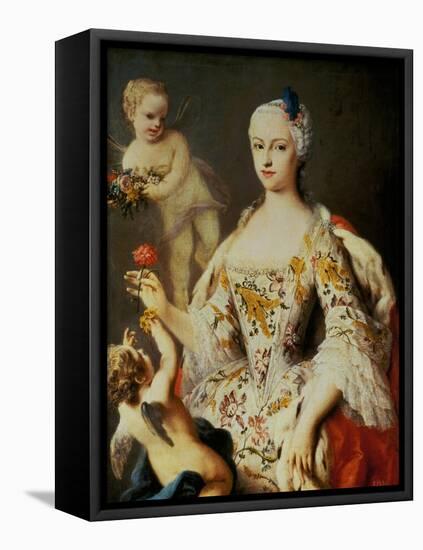 Infanta Maria Antonia Ferdinanda-Jacopo Amigoni-Framed Premier Image Canvas