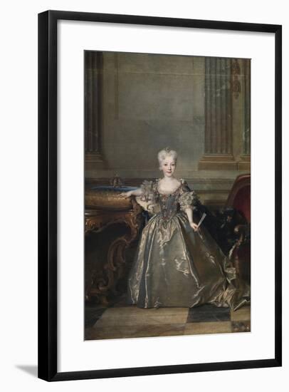 Infanta Mariana Victoria of Spain, 1724-Nicolas de Largillière-Framed Giclee Print