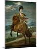 Infante Baltasar Carlos, Son of King Felipe IV and Queen Isabella, on Horseback-Diego Velazquez-Mounted Giclee Print