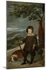Infante Balthasar Carlos in Hunting Dress, 1635-36-Diego Velazquez-Mounted Giclee Print