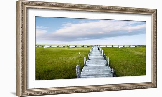 Infinite Pier-James McLoughlin-Framed Photographic Print