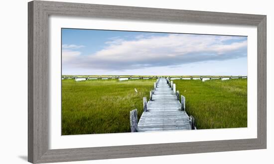 Infinite Pier-James McLoughlin-Framed Photographic Print