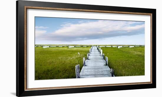 Infinite Pier-James McLoughlin-Framed Photographic Print