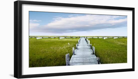 Infinite Pier-James McLoughlin-Framed Photographic Print