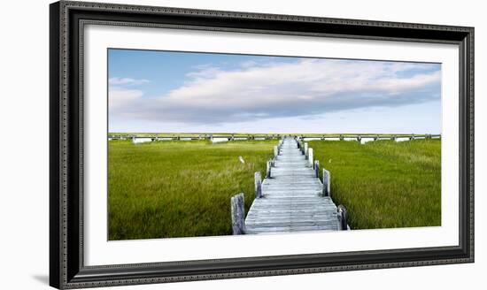 Infinite Pier-James McLoughlin-Framed Photographic Print