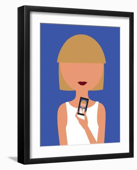 Infinite Selfie-null-Framed Art Print