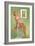 Infinitely Self-Referential Pin-Up-null-Framed Art Print