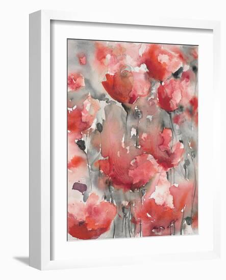 Infinity Blooms-Karin Johannesson-Framed Art Print